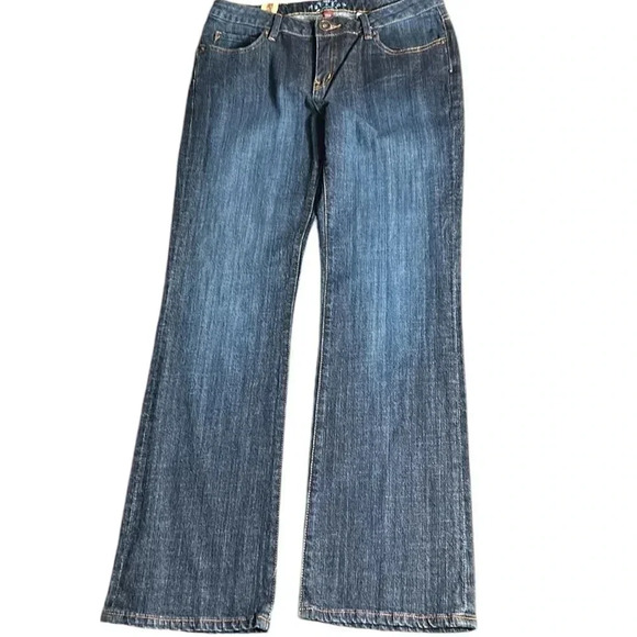 Nevada jeans ,women 12  petite. NWT,dark blue ,vintage ?,denim ,cottagecore. - Picture 5 of 13